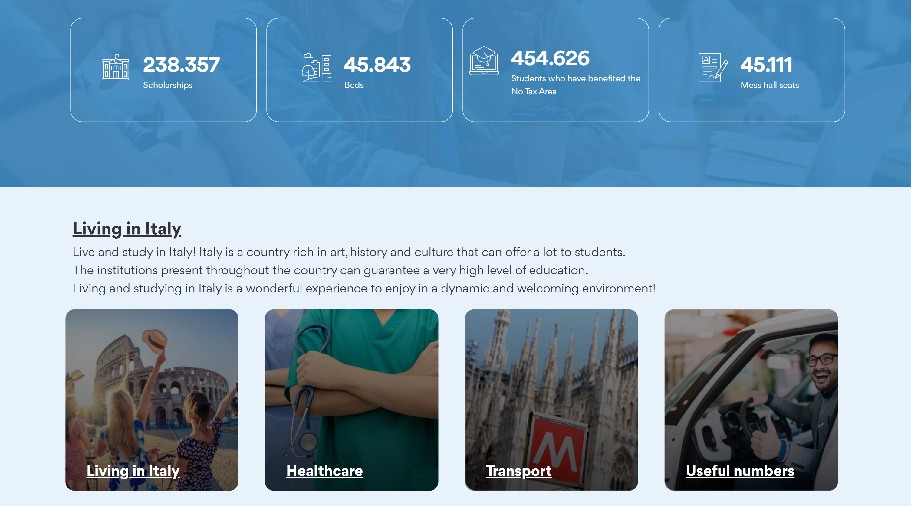 Платформа Universitaly — посредник между абитуриентом, университетом и итальянским консульством. © universitaly.it
