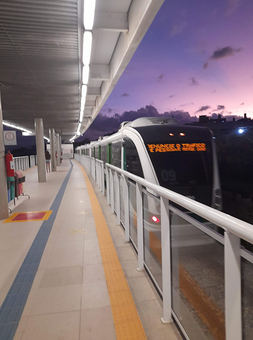 Скоростной поезд в Форталезе