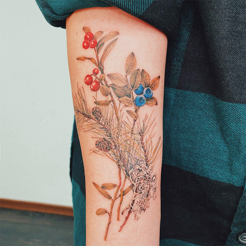 Женские татуировки в Москве от руб - Pigmentlab