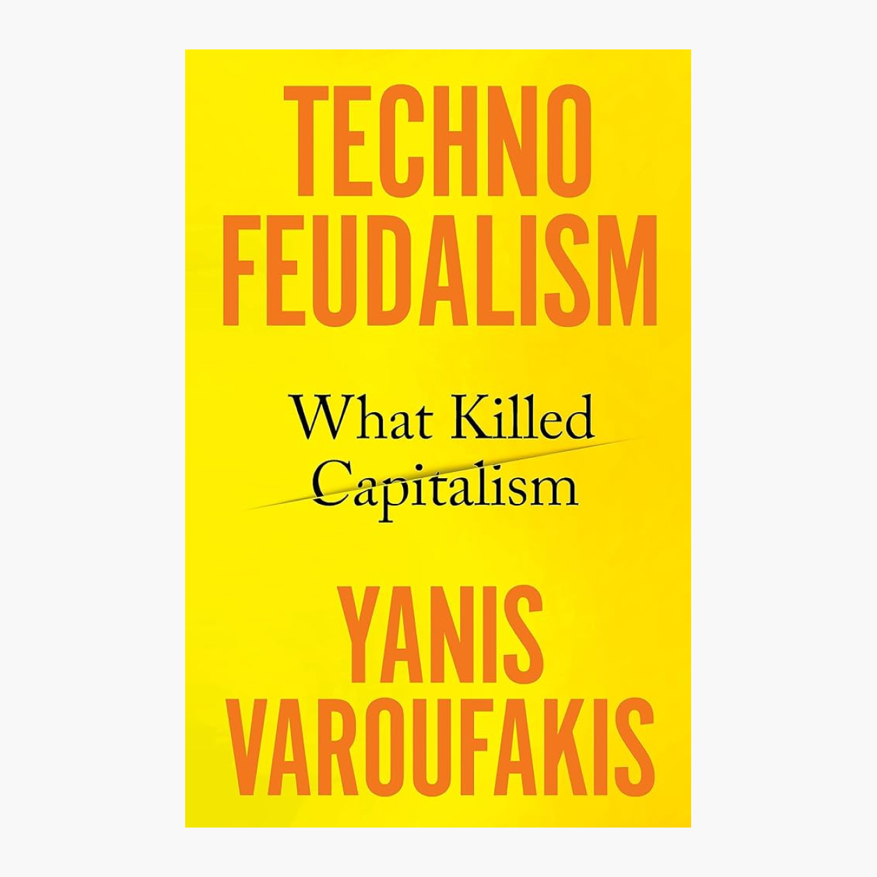На русском книги Варуфакиса про технофеодализм в продаже пока нет. Источник: Amazon