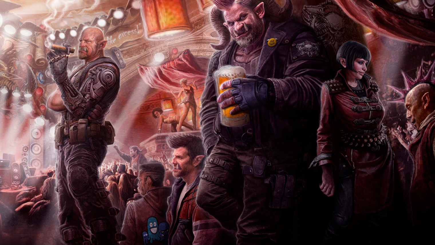 Иллюстрация к Shadowrun. Источник: Paradox Interactive