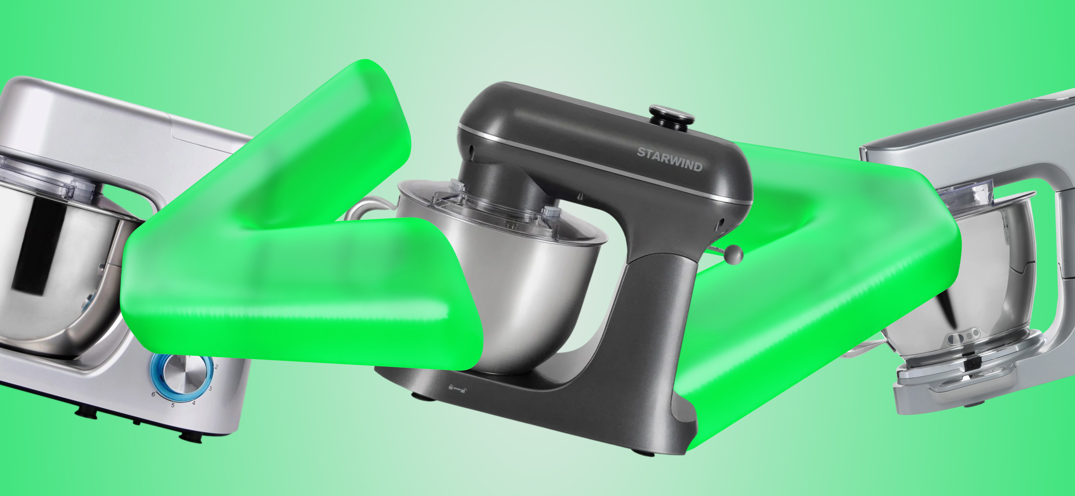 Лучшие планетар­ные миксеры: 7 удач­ных моделей