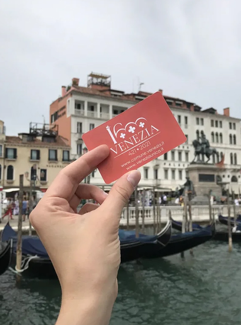 Билет на венецианский речной трамвай