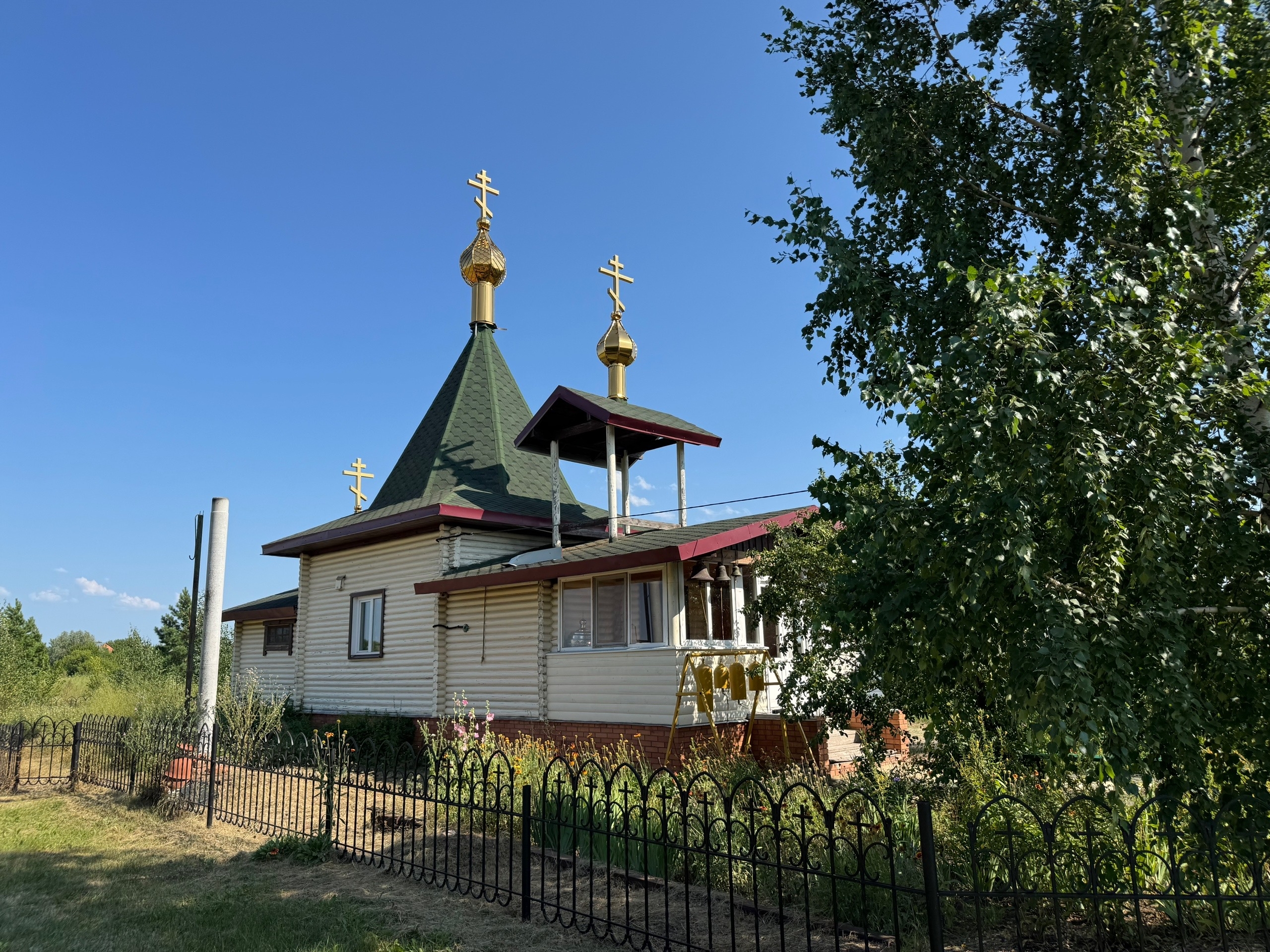 Необычный храм в селе Максимовка