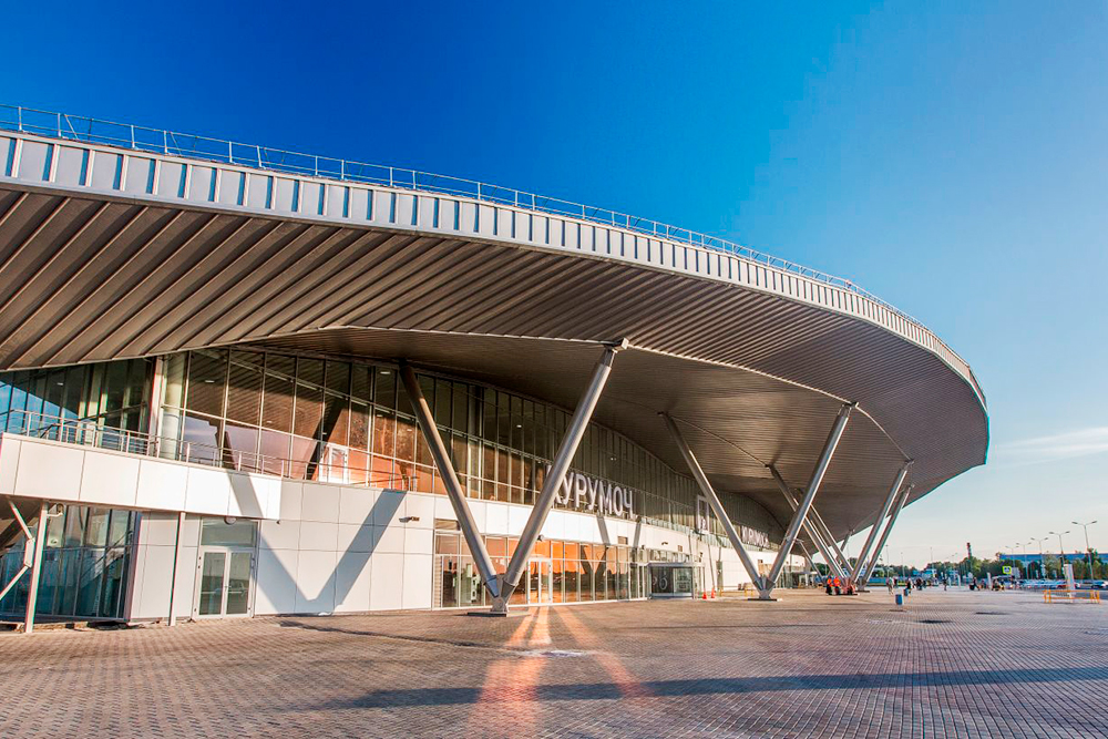 Новый терминал аэропорта Курумоч. Он заработал в декабре 2014 года. Фото: «Аэропорты регионов»