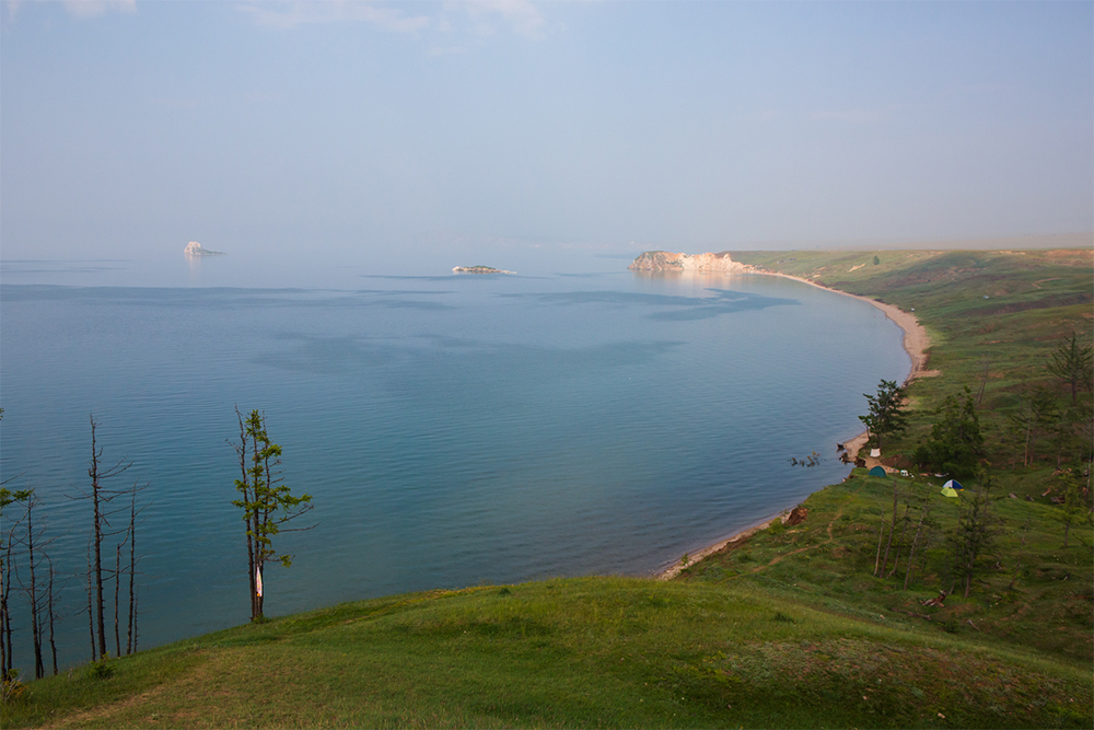 Удивительный Байкал. Вид с острова Ольхон