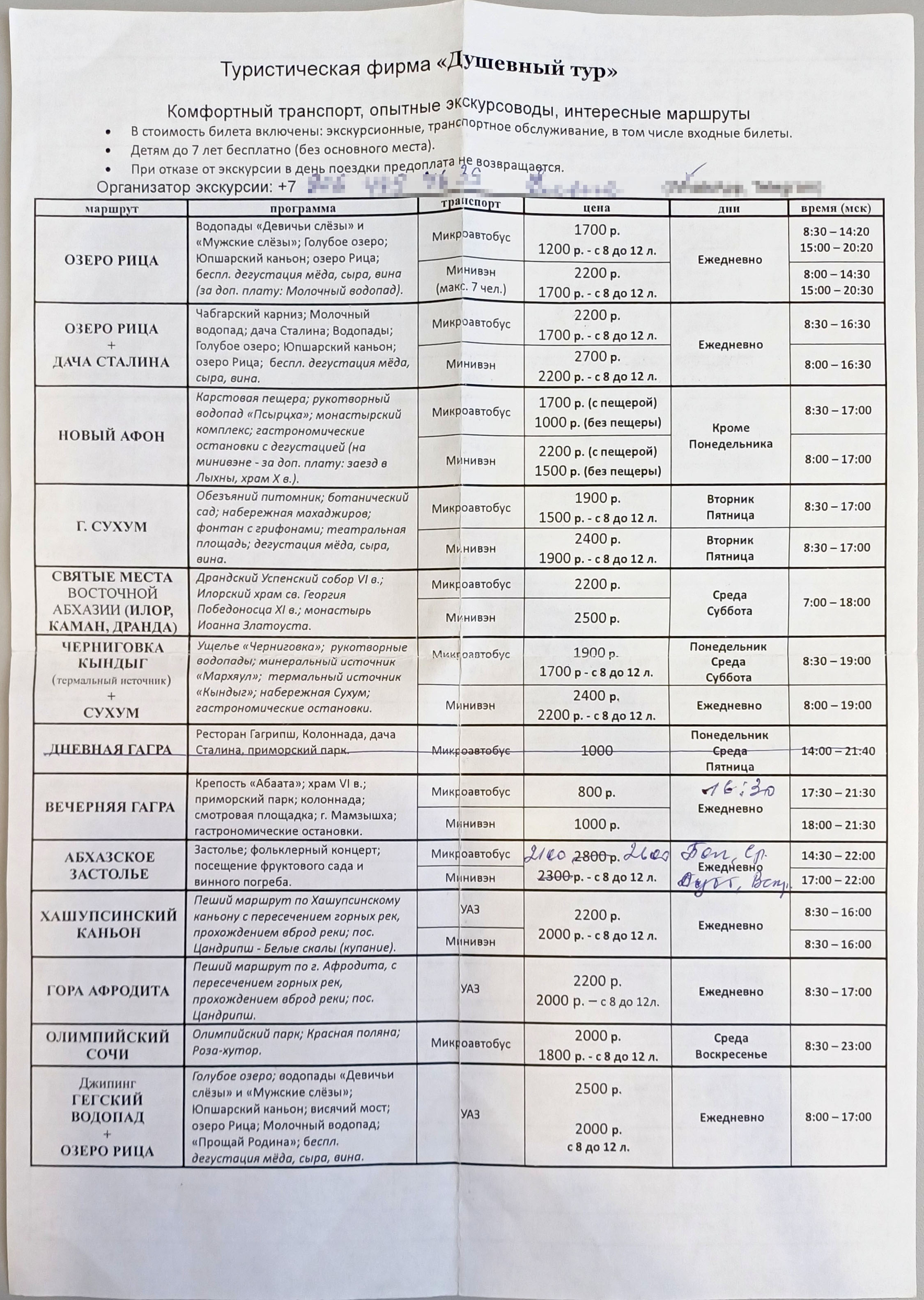 Отмена экскурсии и отказ вернуть предоплату: с чем я столкнулся при покупке тура в Абхазии