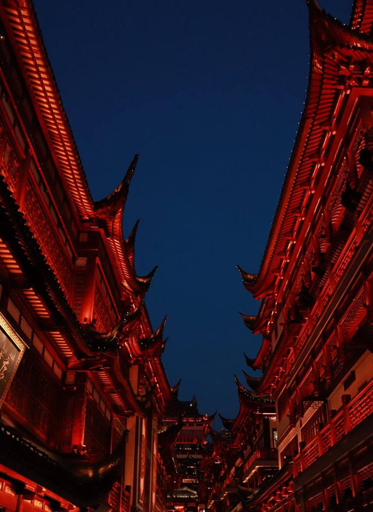 Такую красоту можно встретить на Yuyuan Garden