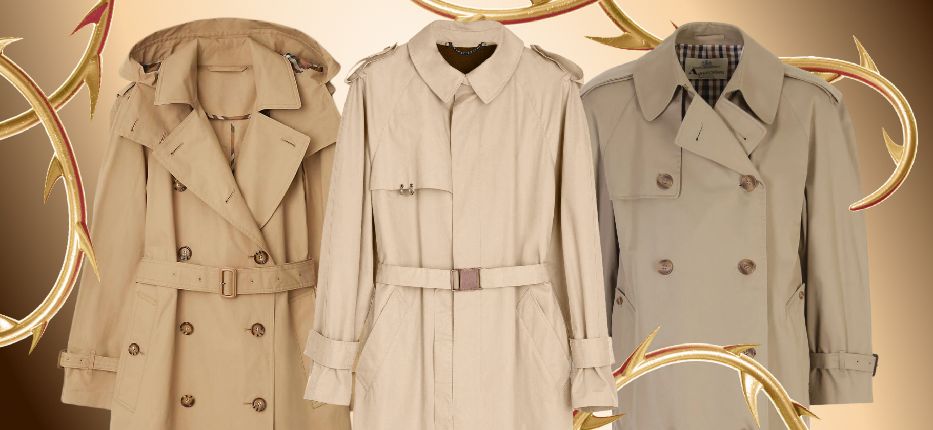 У нас 5 вопросов к бежевому тренчу — помогите ответить!