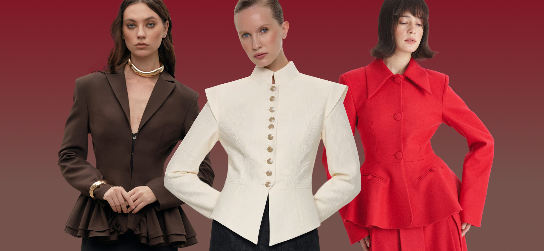 Главный жакет осени — с баской (даже если вы ее не видите)