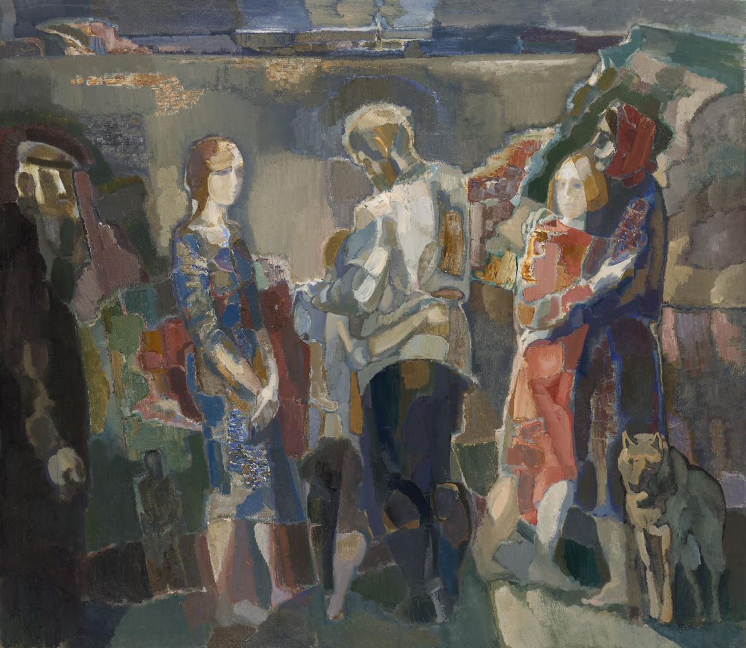 Виктор Калинин, «Родные берега», 1986. © Третьяковская галерея