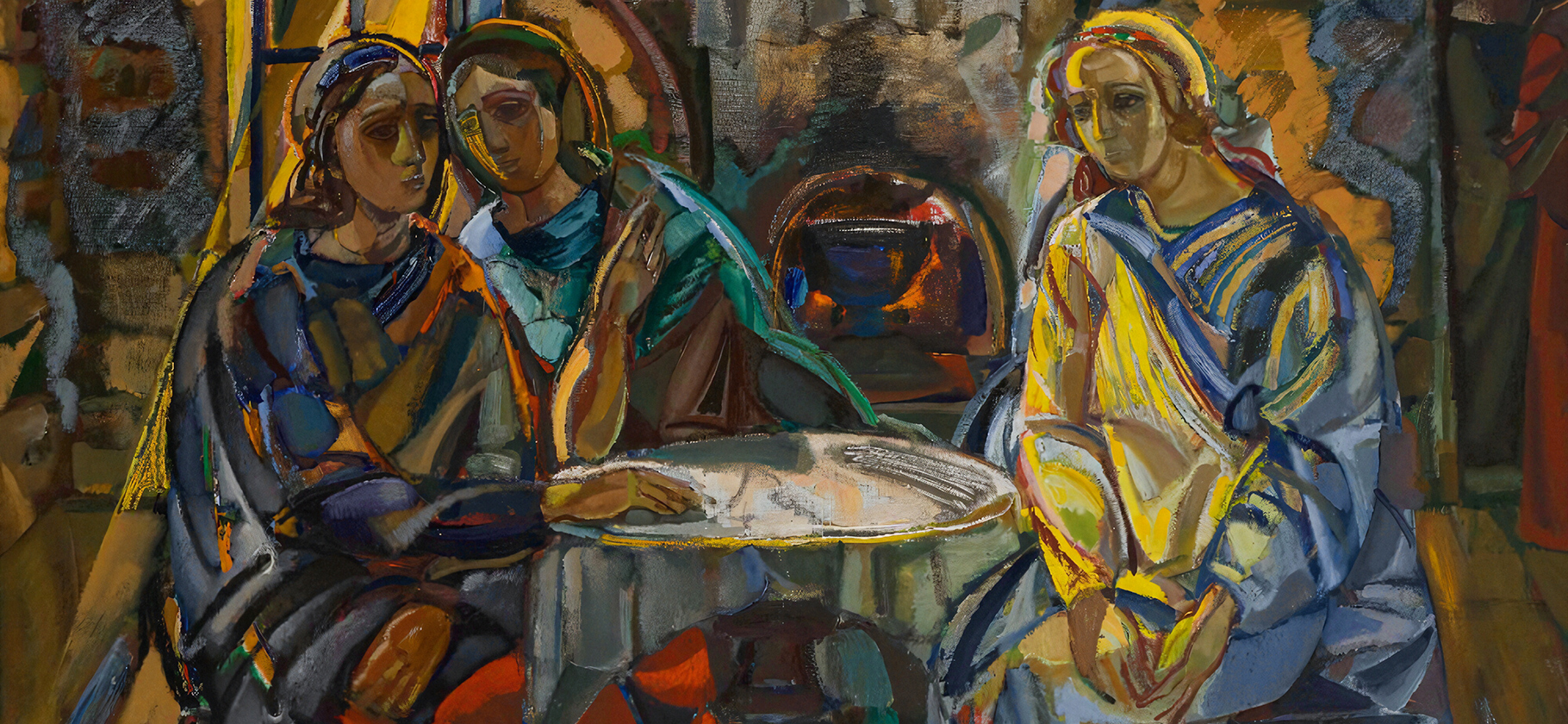 В Третьяковке открыли выставку к 80-летию Виктора Калинина