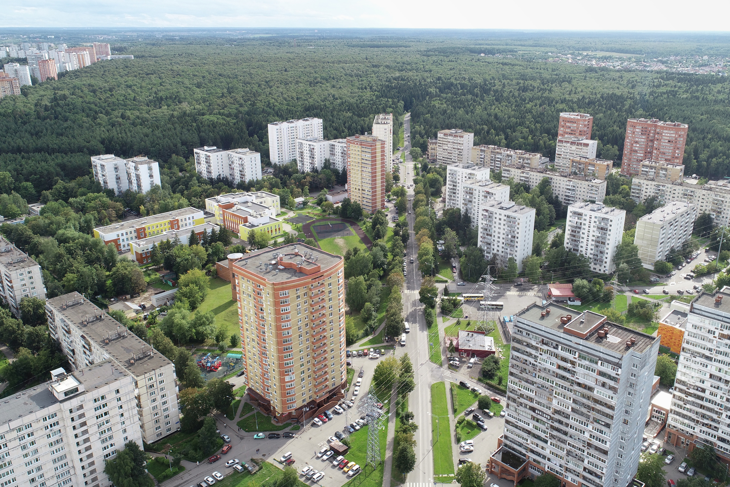 Вид на часть Троицка и Троицкий лес. Источник: genplanmos.ru