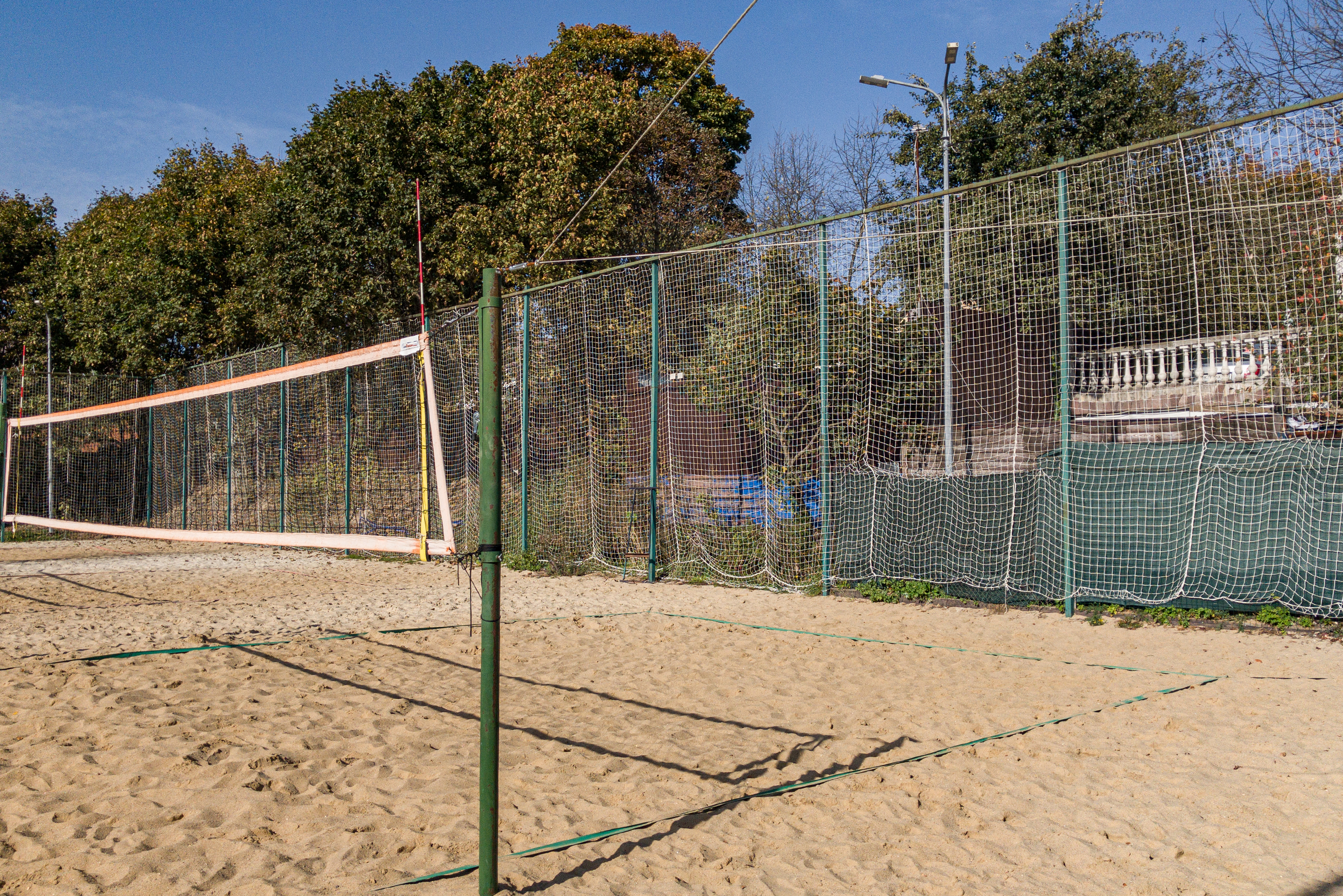 Волейбольные площадки в зоне отдыха «Заречье»