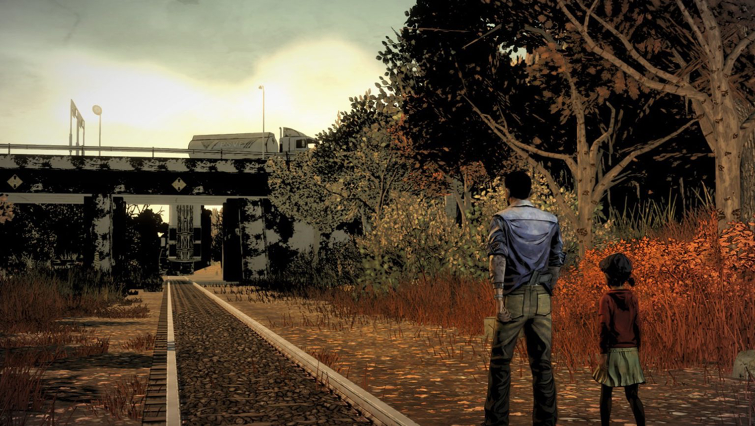 Недорогие анимации не помешают игре несколько раз разбить вам сердечко. Правдоподобной драмы здесь не меньше, чем в Detroit: Become Human. Кадр: Skybound Games