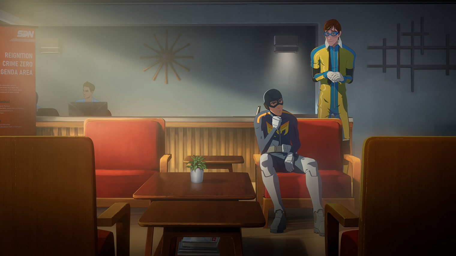 Над Dispatch работали выходцы из Telltale Games. Например, сценарист игры Пьер Шоретт был автором The Wolf Among Us и второго сезона The Walking Dead. © AdHoc Studio