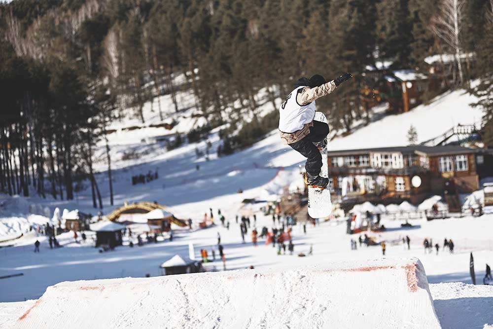 Зимой в «Кулига-парке» можно покататься на сноуборде. Источник: страница «Кулига-парка» во «Вконтакте»