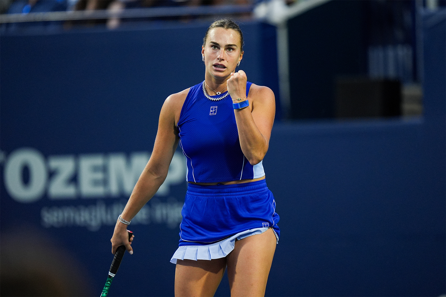 Арина Соболенко на турнире WTA 1000 в Торонто. © Leonardo Ramirez / Zuma / ТАСС