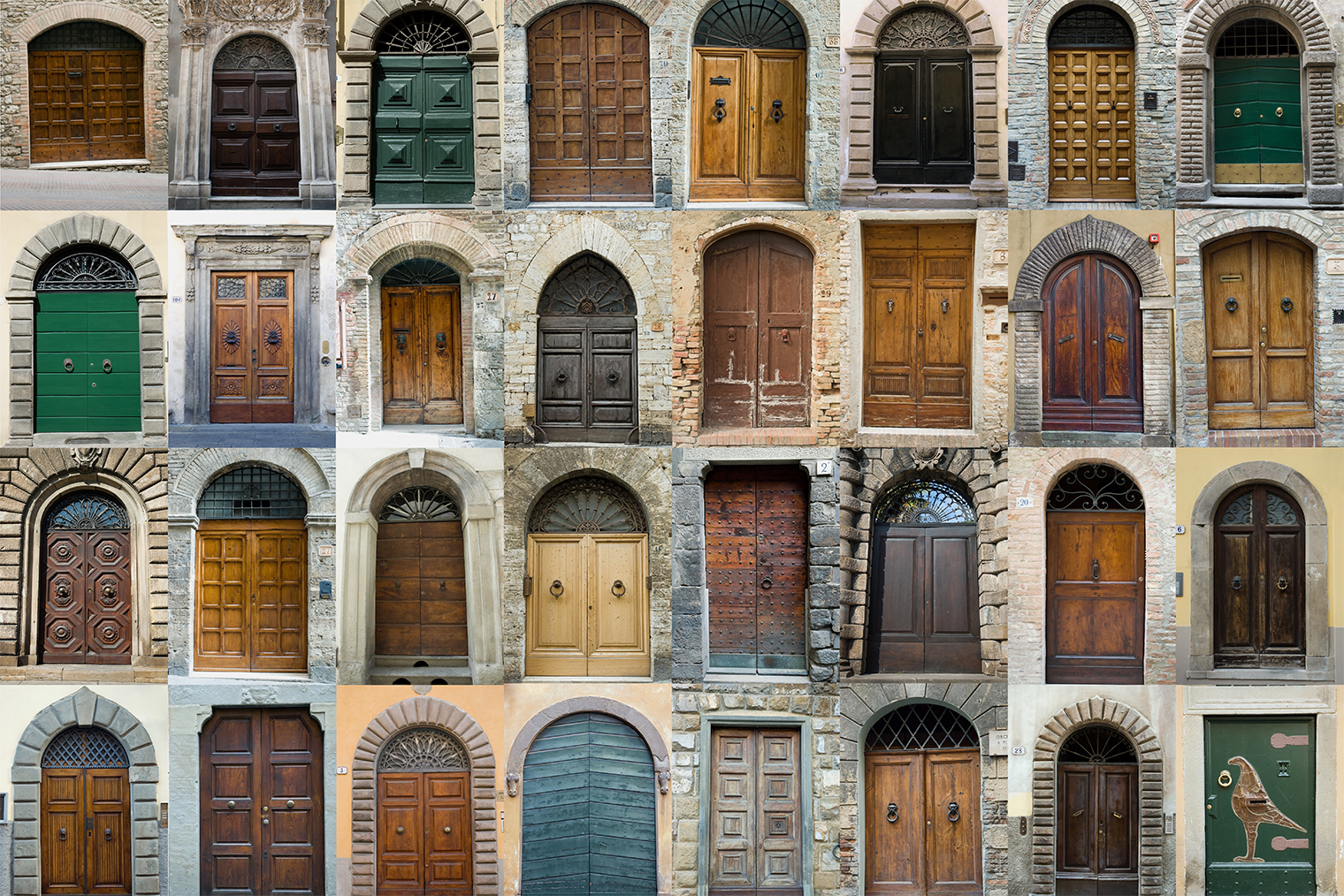 Вдохновился коллажем с тосканскими дверьми, который увидел в интернете. Фотография: K.Jakubowska / Shutterstock