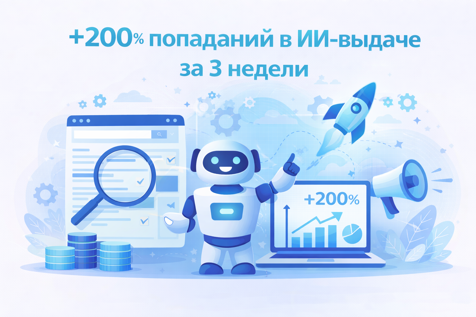 Как я повысила процент попаданий в ИИ-выдачу до 200% за 3 недели