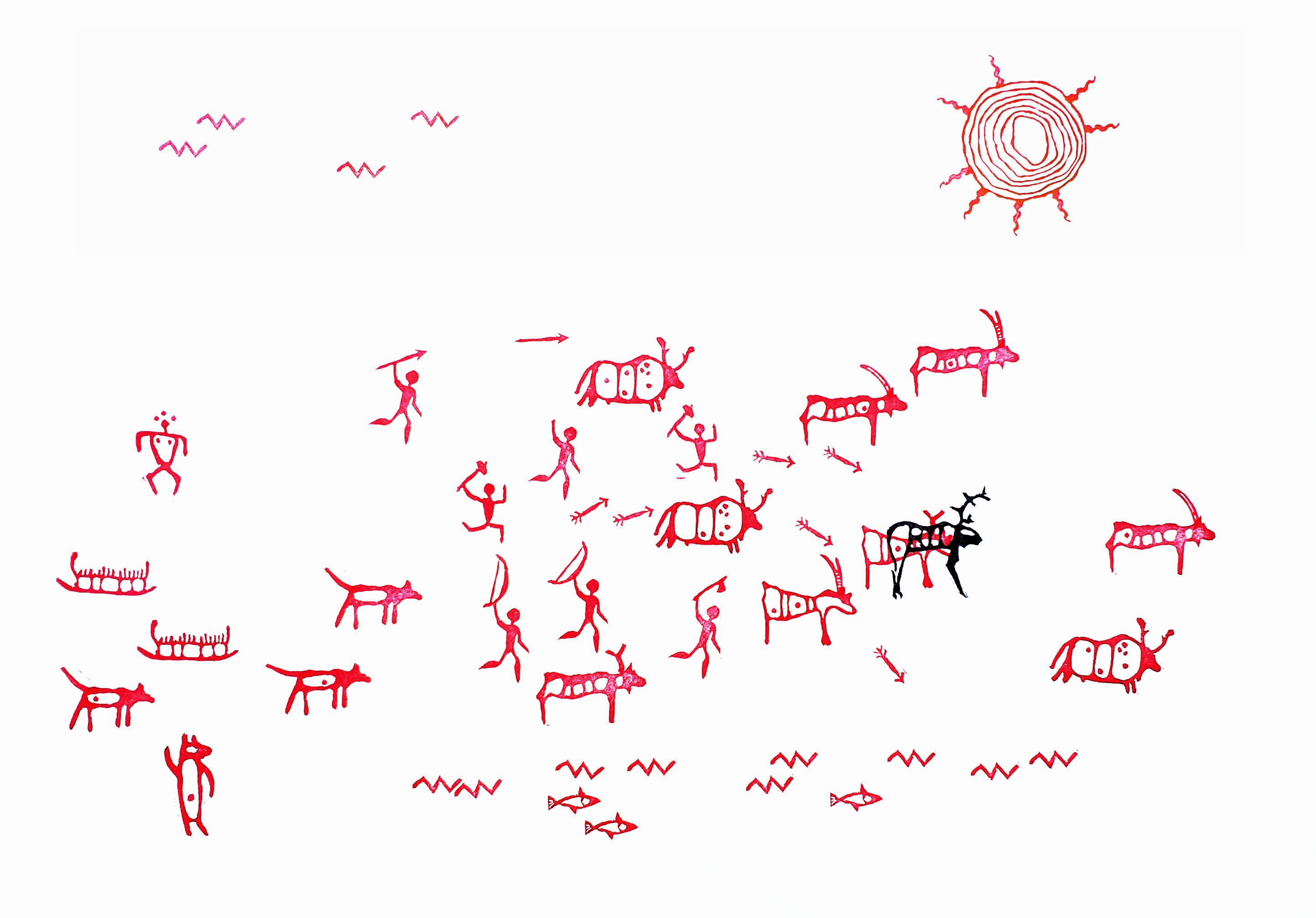 Мои рисунки: серия гравюр