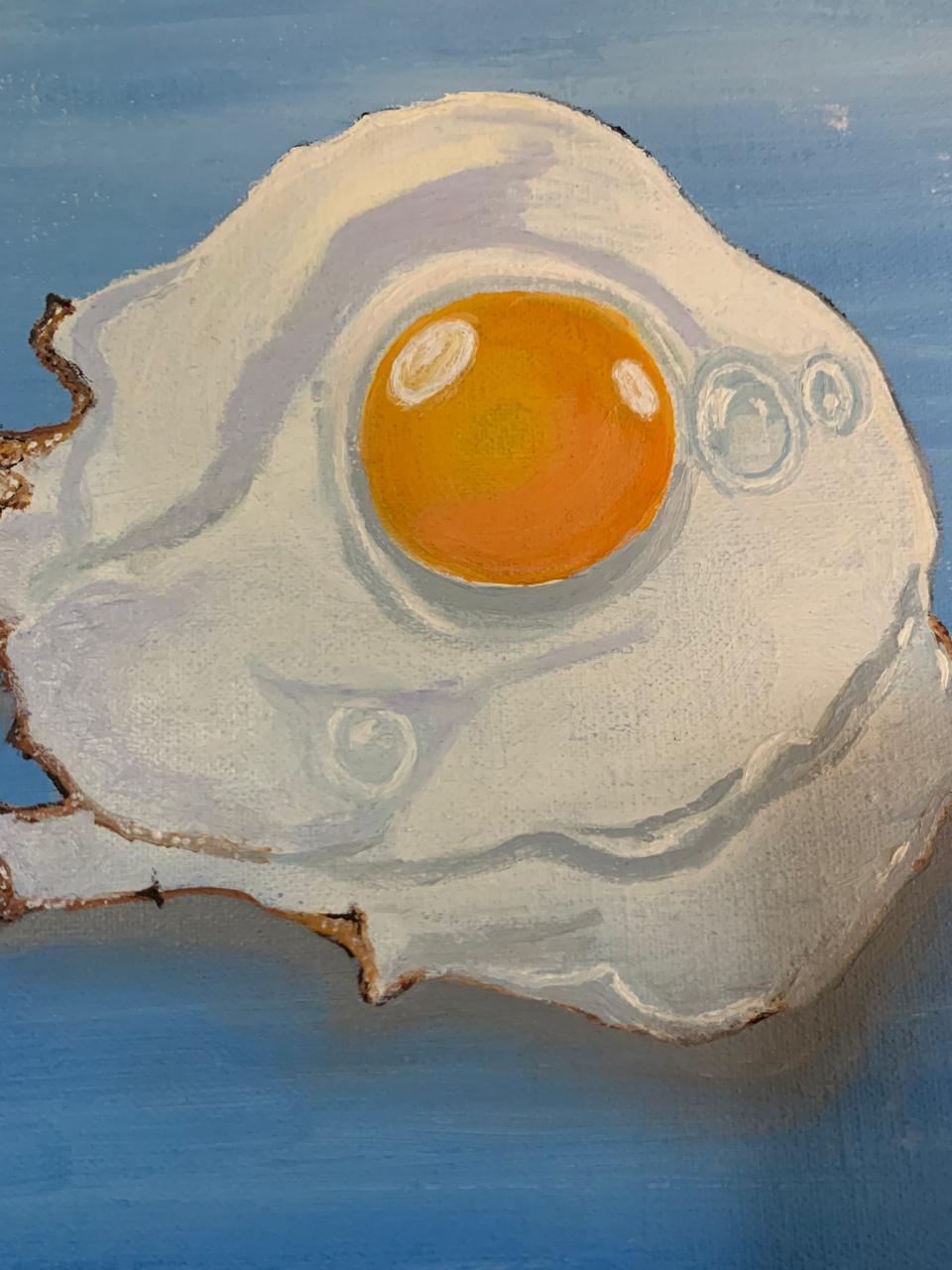 Мои рисунки: еда и улица