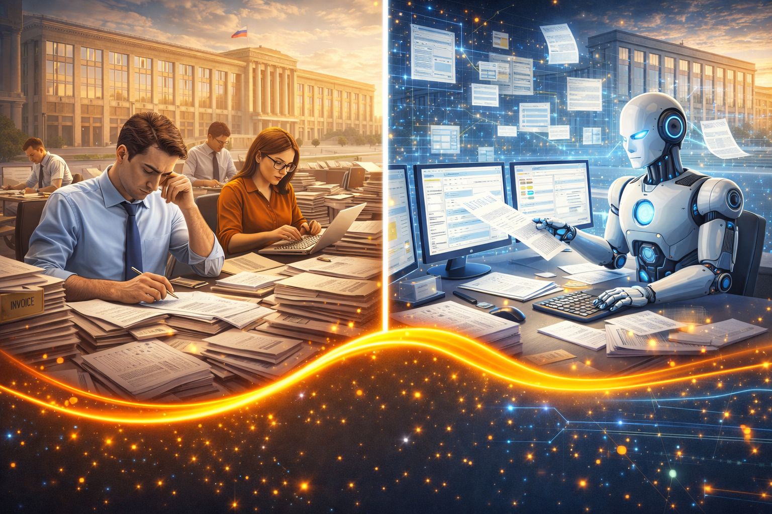 Как мы заменили бухгалтеров на первичке нейросетью: кейс крупного ГУП