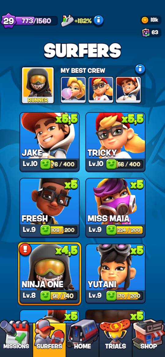Рекомендую бесконечный раннер с элементами экшена и платформера Subway Surfers City