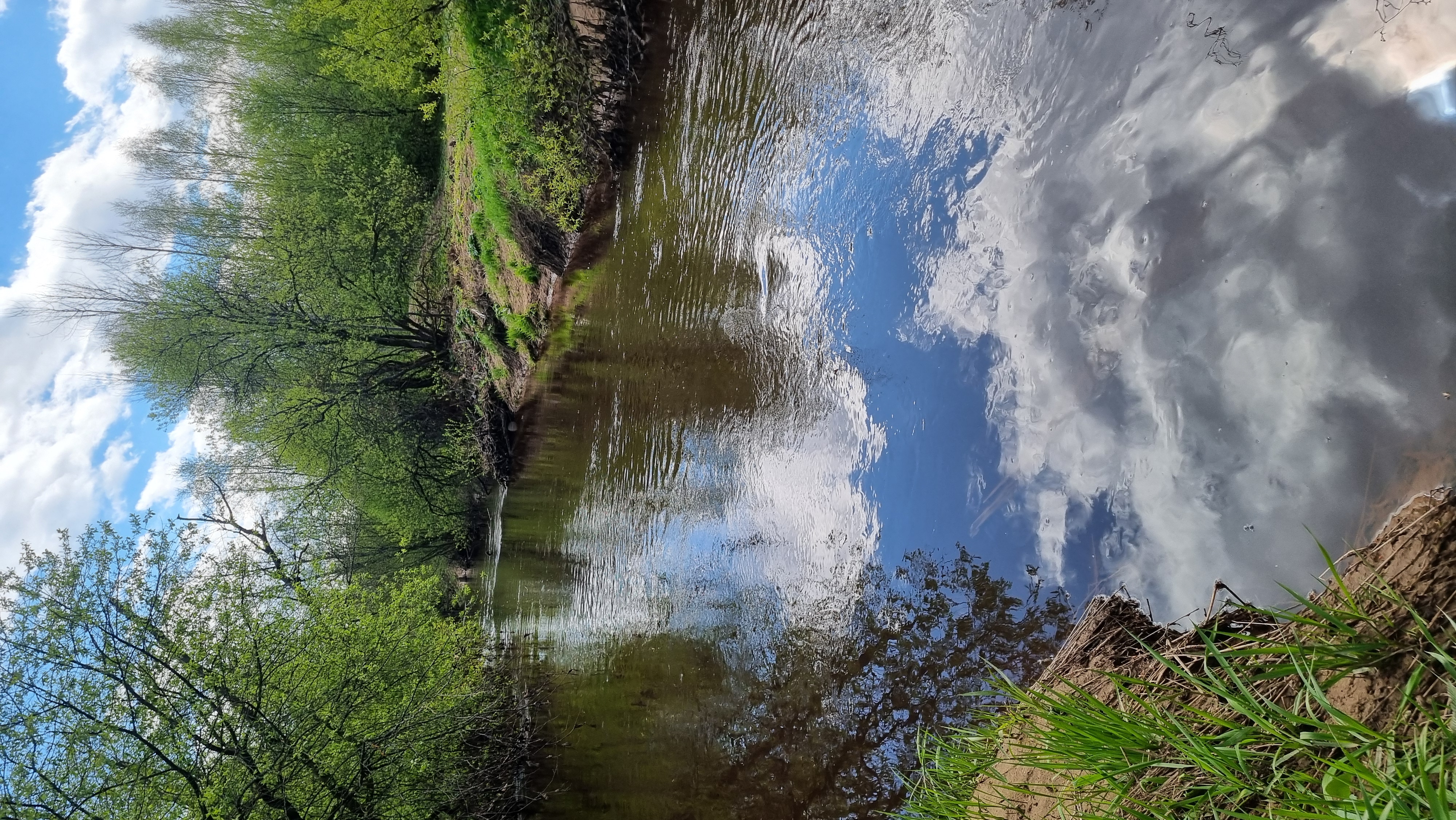 Съемка воды: городская речка