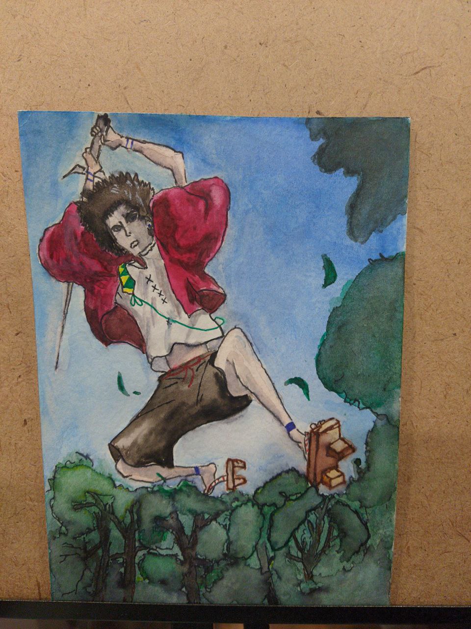 Я занимаюсь рисованием, обучаясь по книгам, видео и на пленэрах