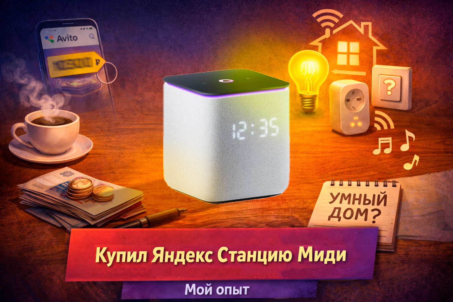 Я купил «Яндекс Станцию Миди» — и понял, что умный дом начинается не с розеток