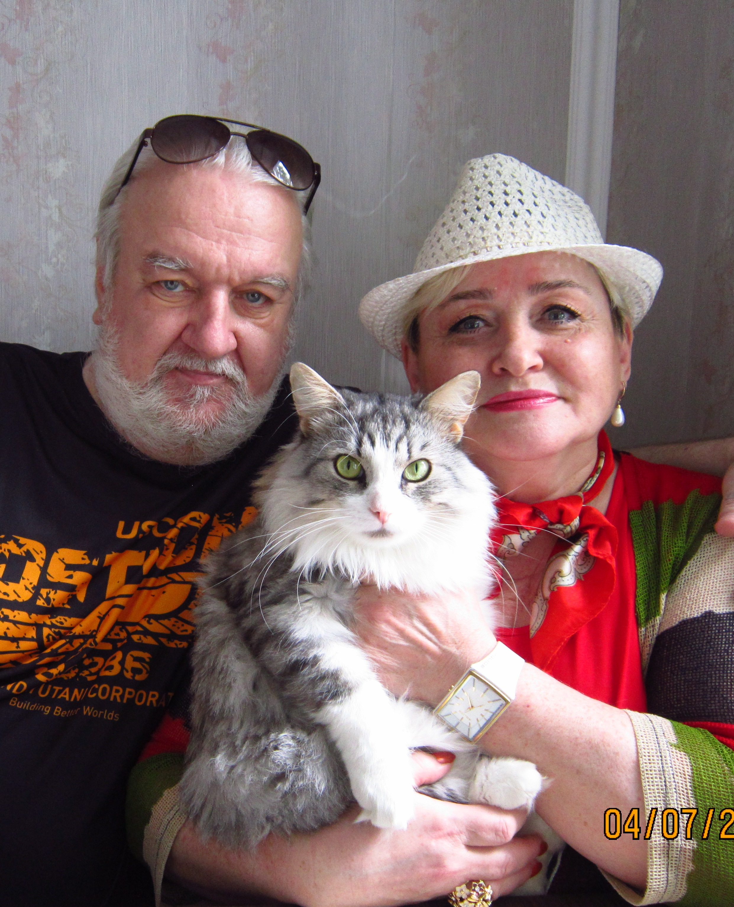 Фото питомца: кот Жора позирует для фото