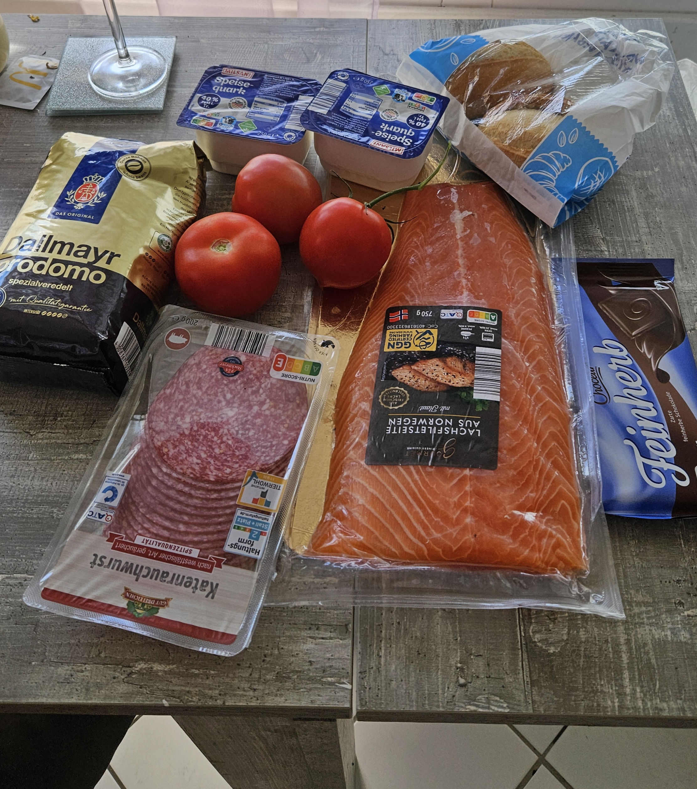 Купила продукты в пригороде Билефельда на два дня и потратила 20 €