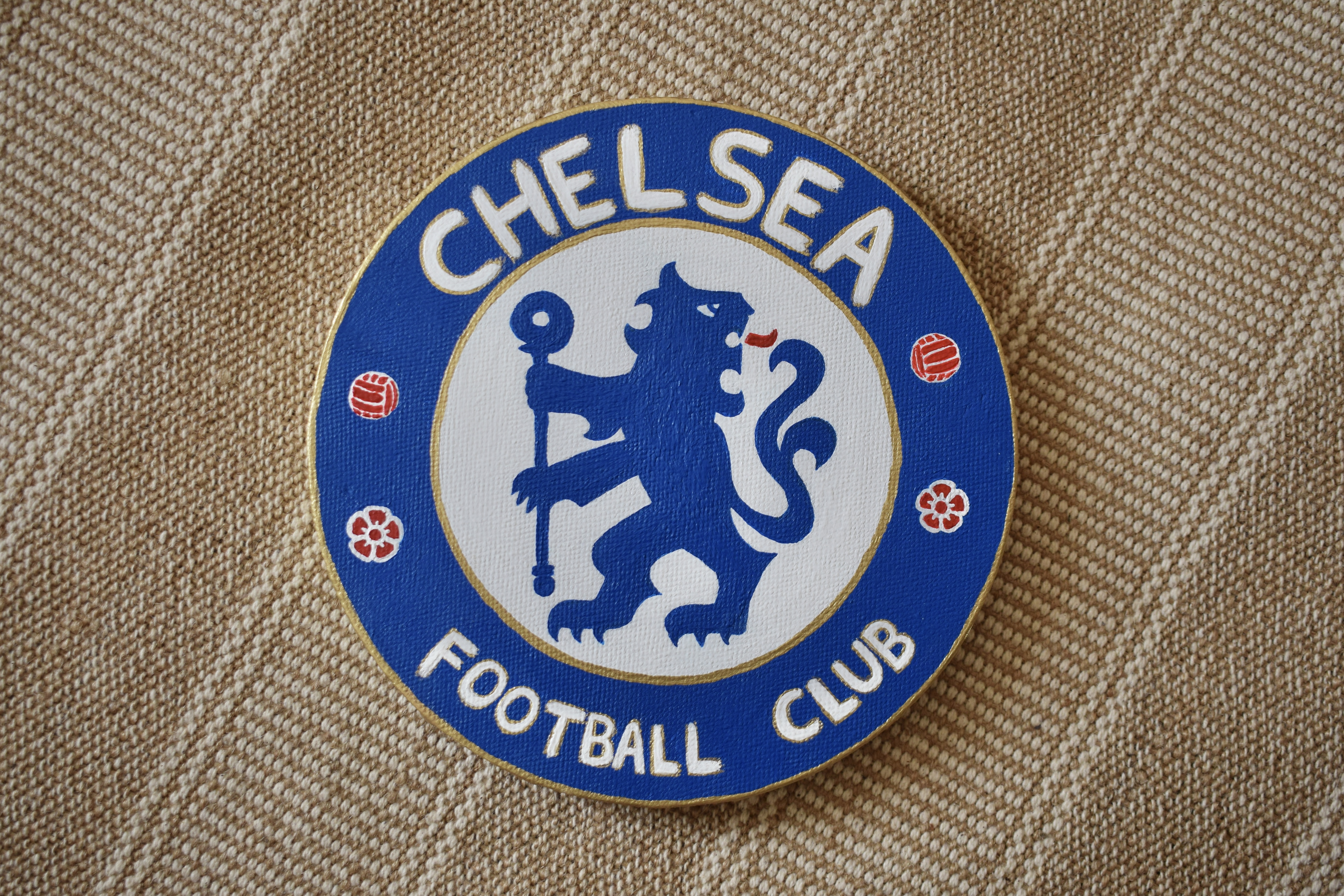 Мой рисунок: эмблема «Челси»