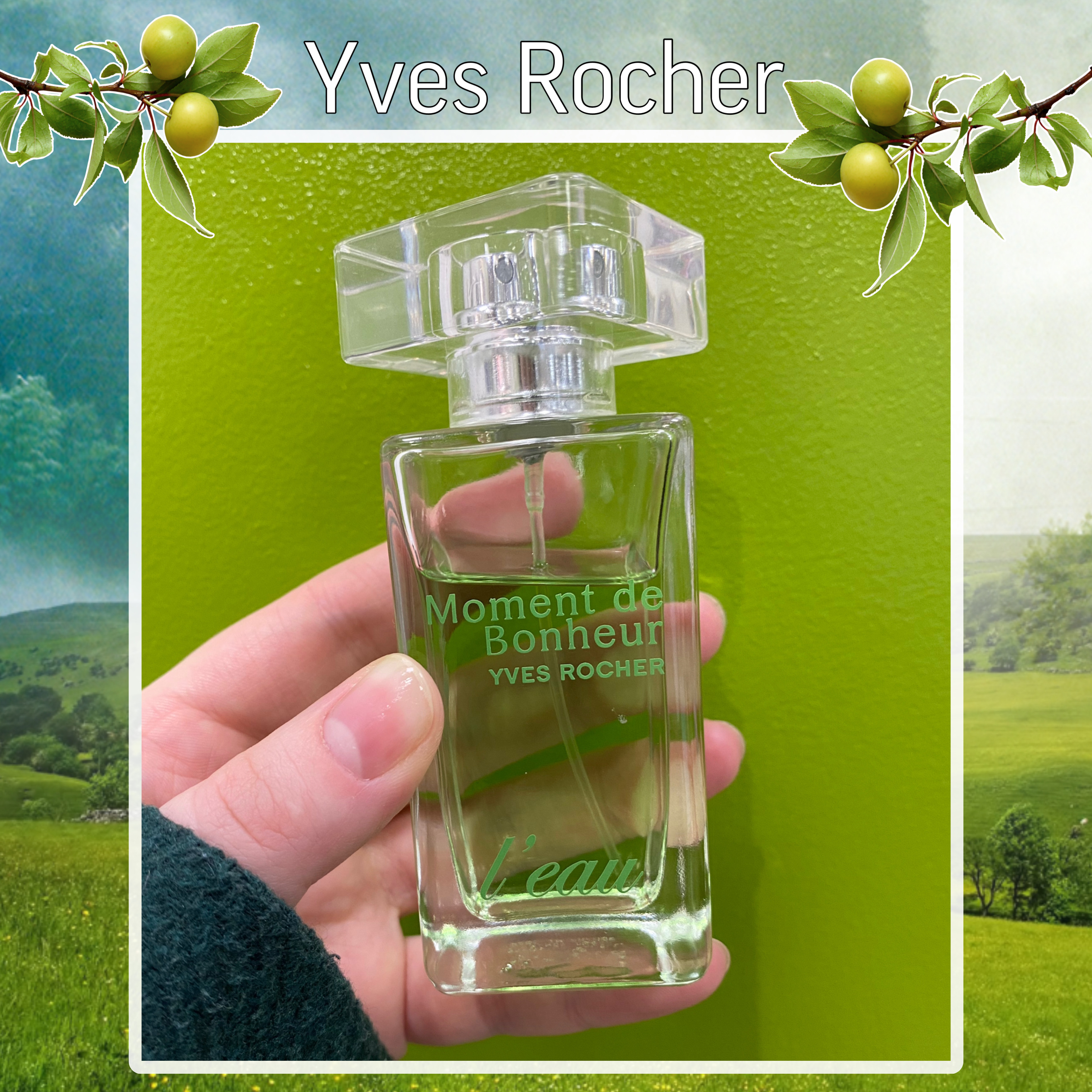 Рекомендую парфюм Yves Rocher Moment de Bonheur с ароматом освежающего яблока