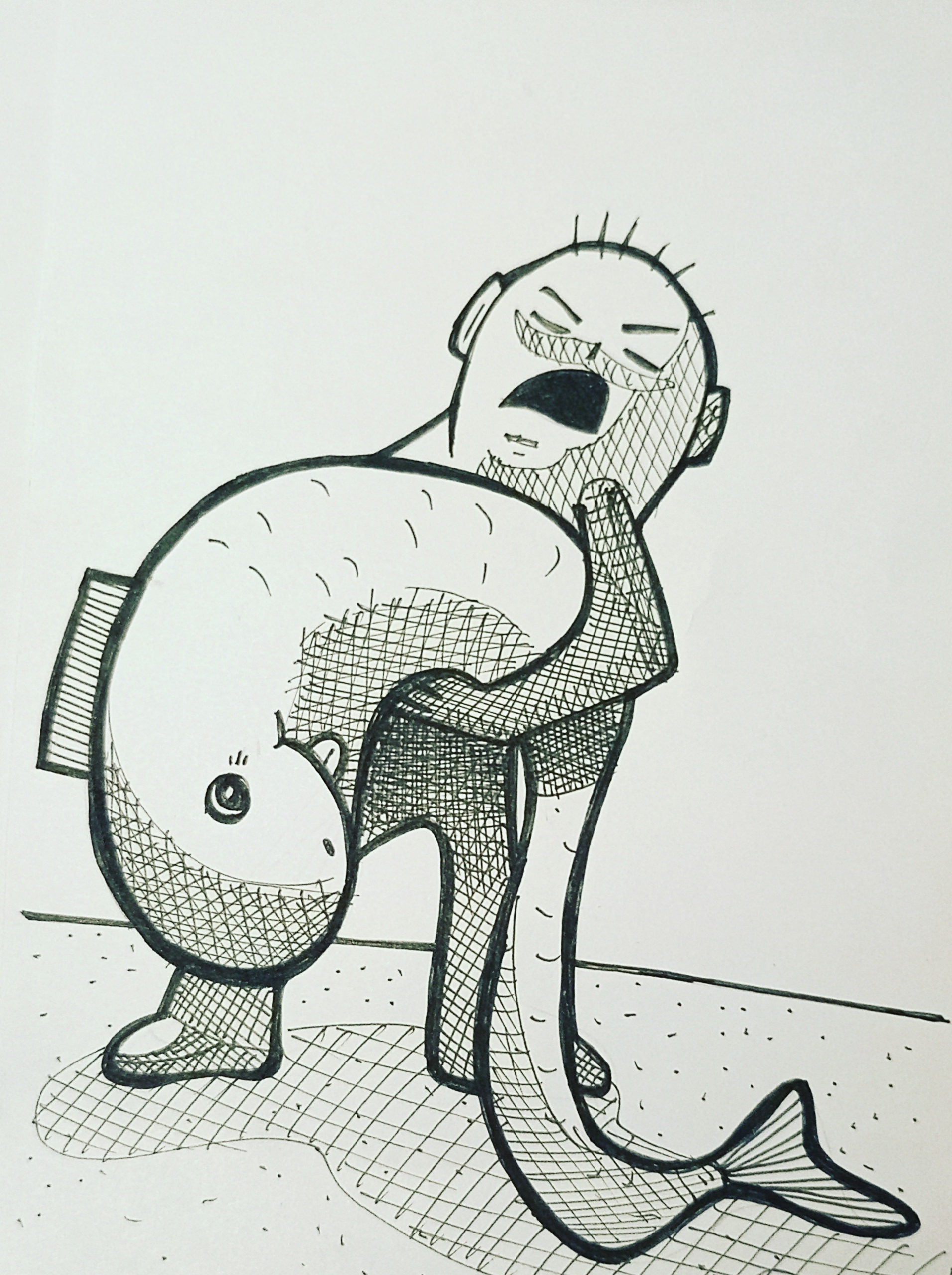 Мои рисунки: серия быстрых скетчей на Inktober 2025, часть 2