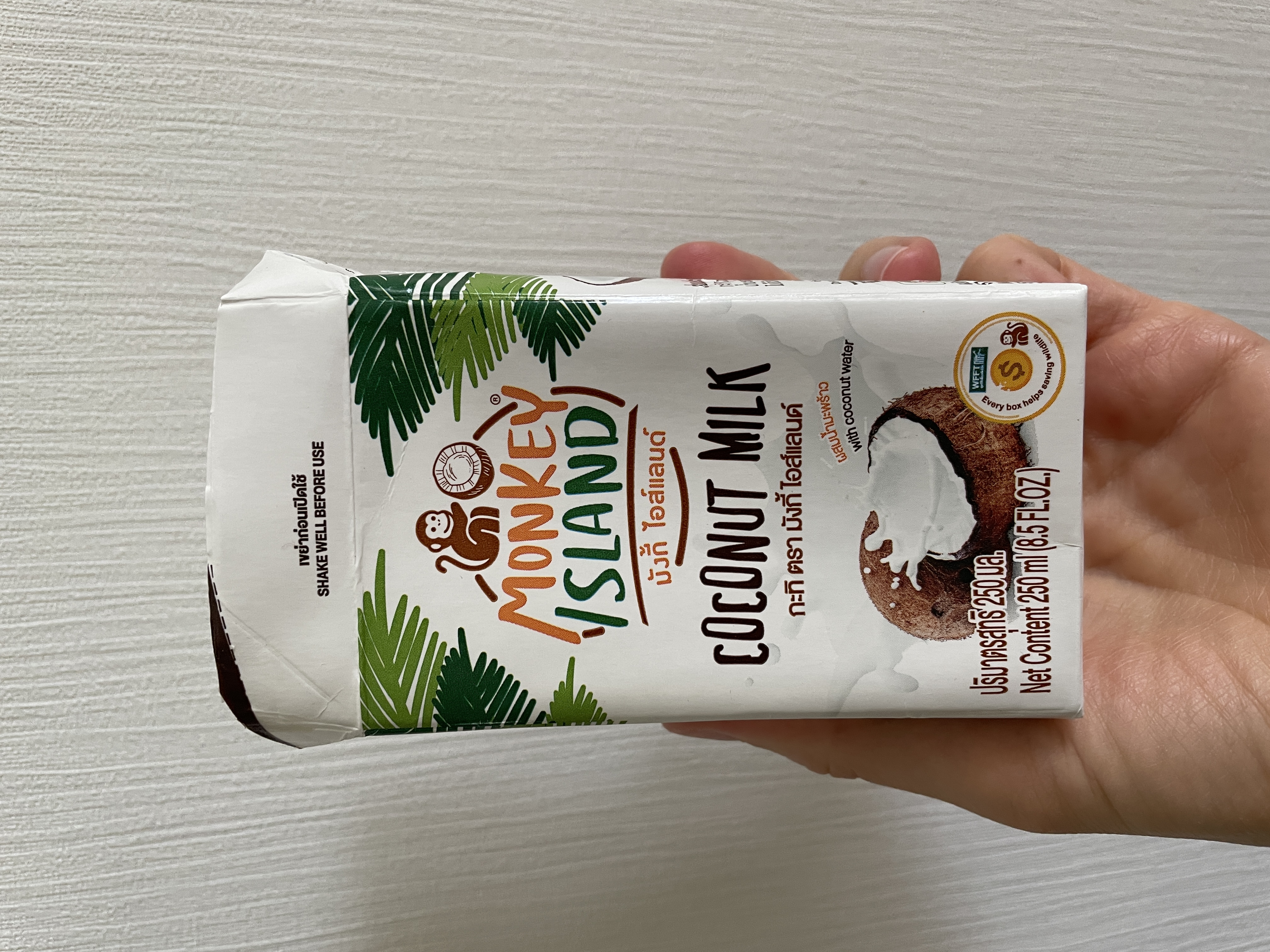 Попробуйте это: кокосовое молоко Coconut milk Monkey Island