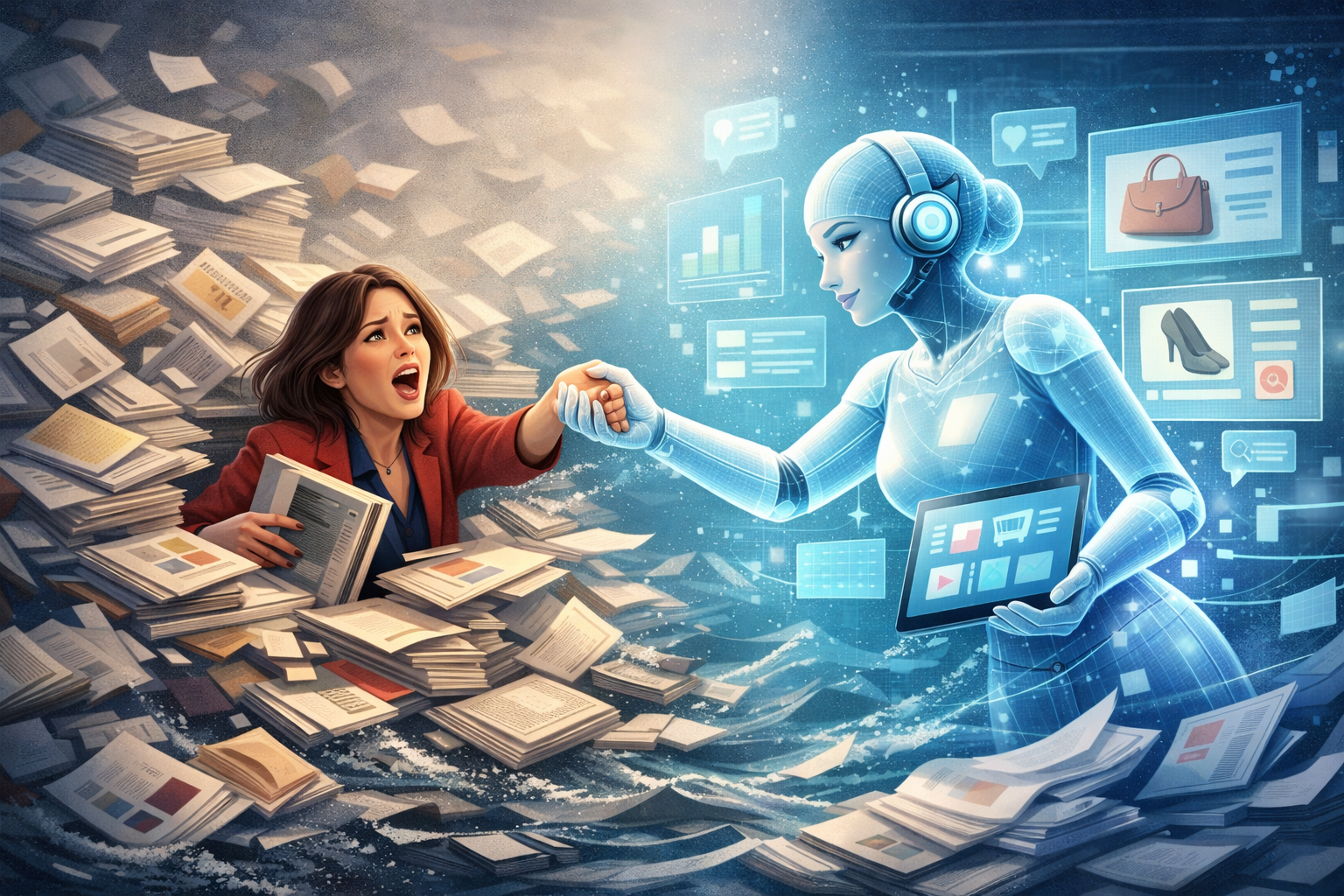 Как ИИ-ассистент помогает продавцам не тонуть в каталогах