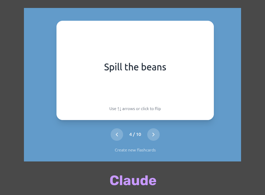 Не рекомендую приложения для флеш-карточек от OpenAI, Google и Anthropic