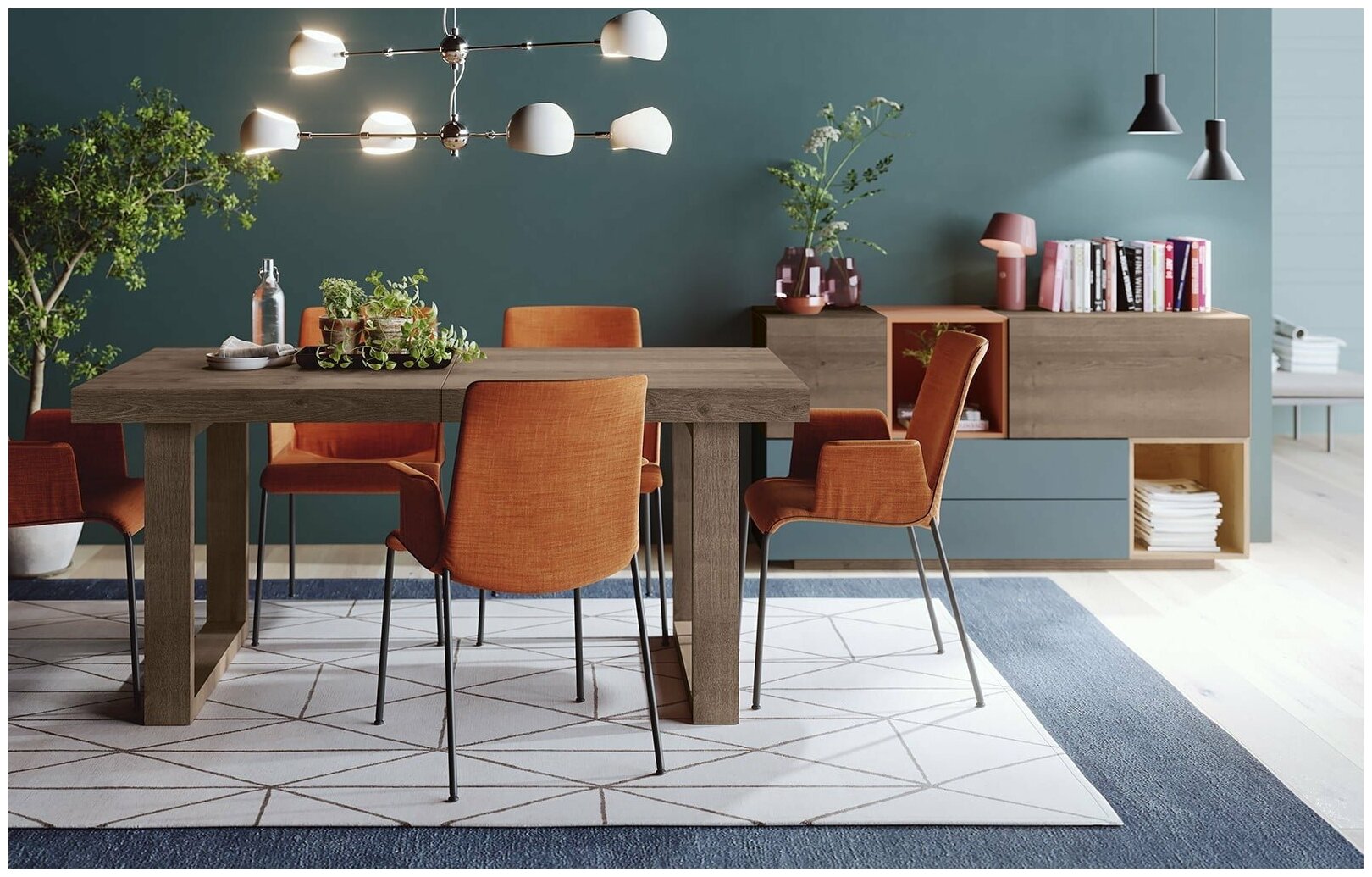 Как выбрать идеальную форму обеденного стола и как она влияет на интерьер кухни