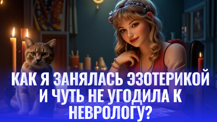 Как я занялась эзотерикой и чуть не угодила к неврологу: опыт с картами, свечами и котом Васей