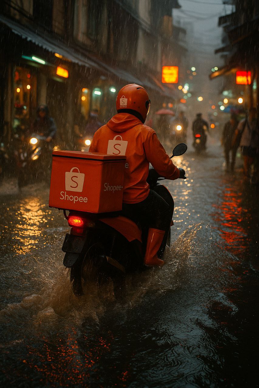 Ливни, байки и Shopee: как Вьетнам делает бизнес даже по колено в воде