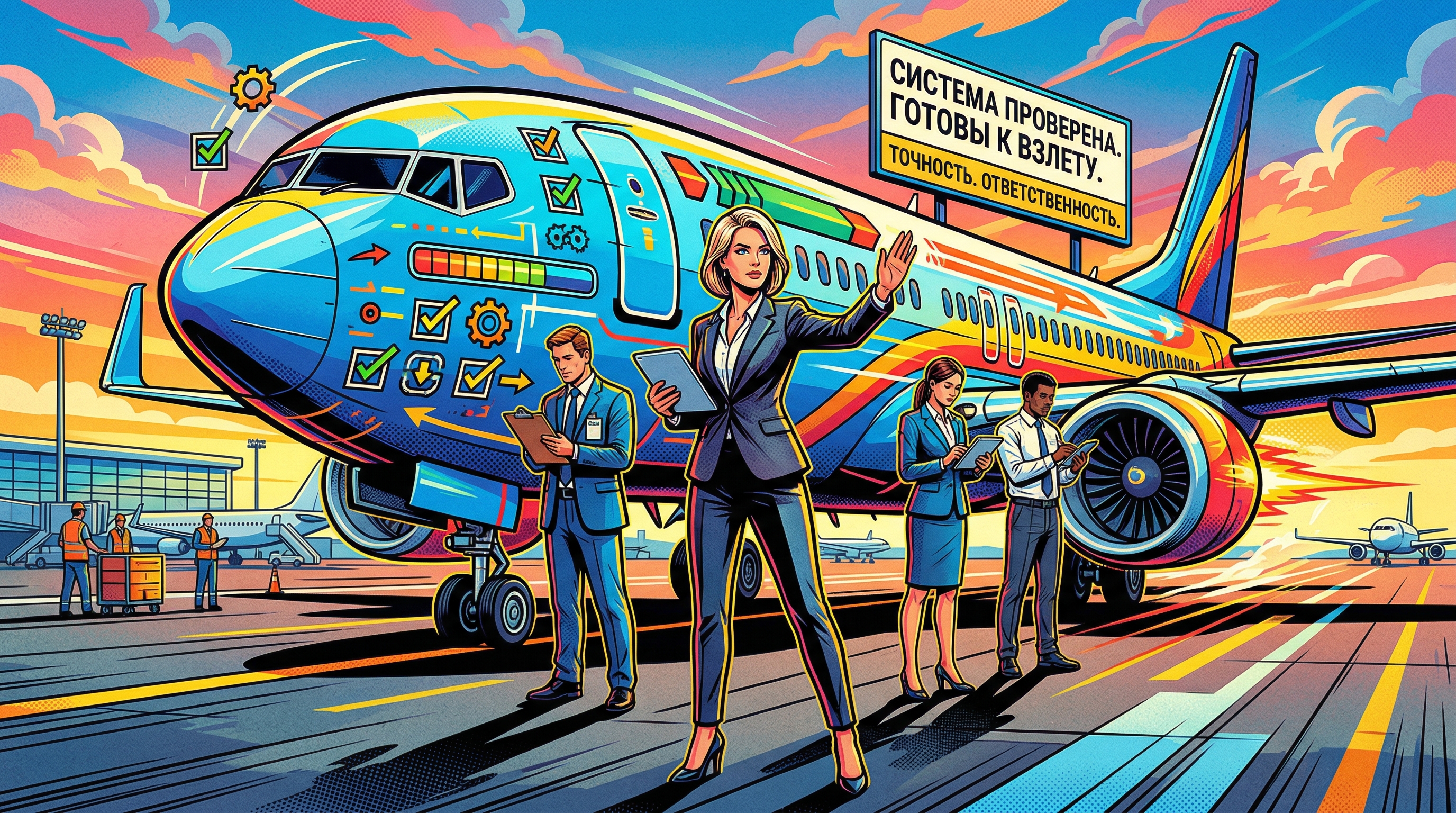 «Команда — самолет»: почему это не просто метафора