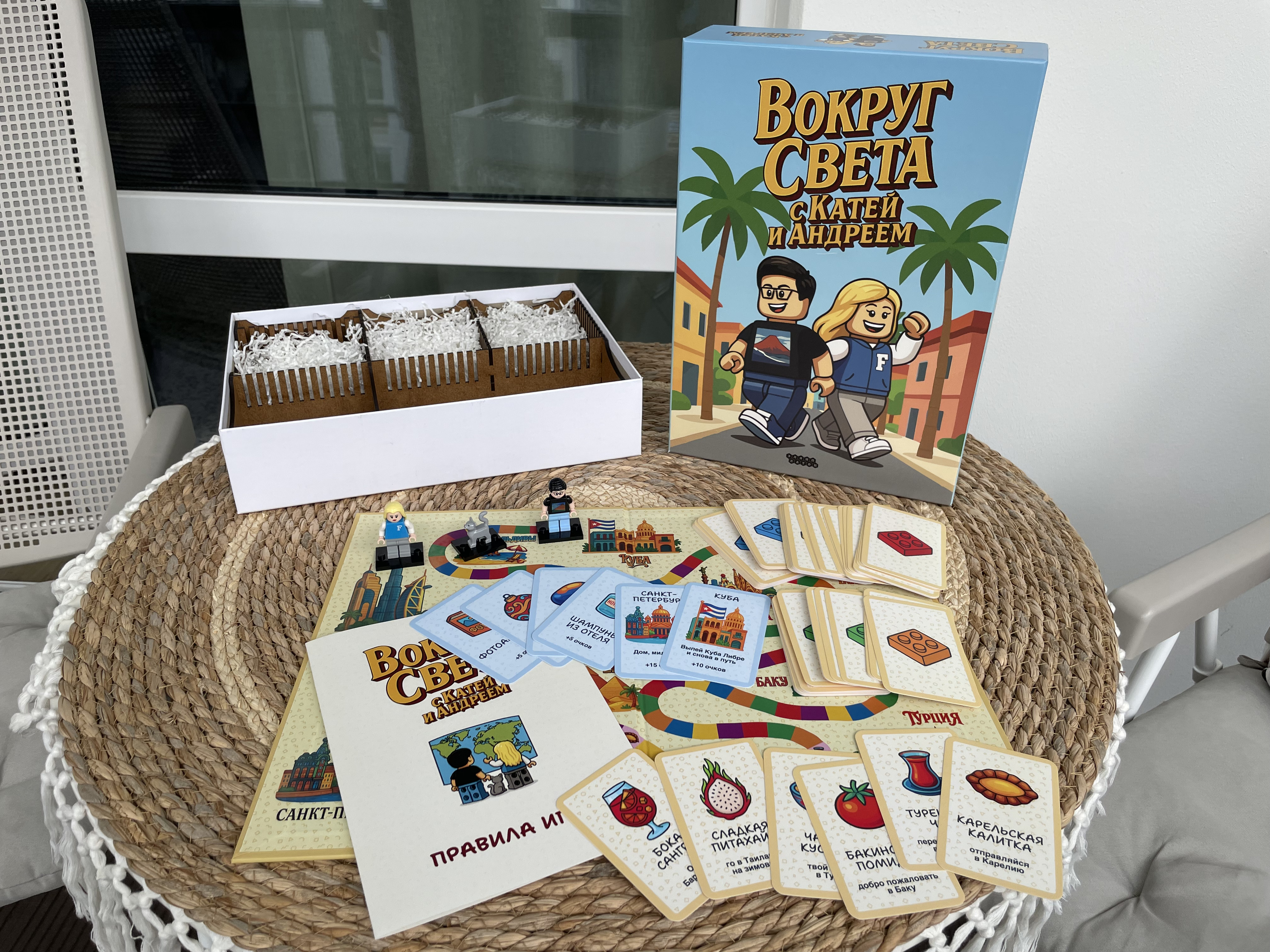 Как мы сделали настольную игру в подарок друзьям за 12 000 ₽