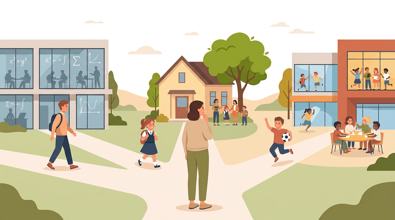 Три ребенка — три школы: разные образовательные потребности сиблингов