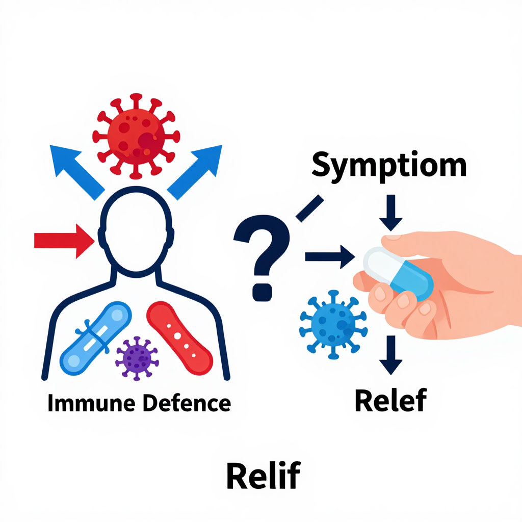 Вопрос врачу: нужно ли лечить ОРЗ, с которым иммунитет вроде как борется самостоятельно?