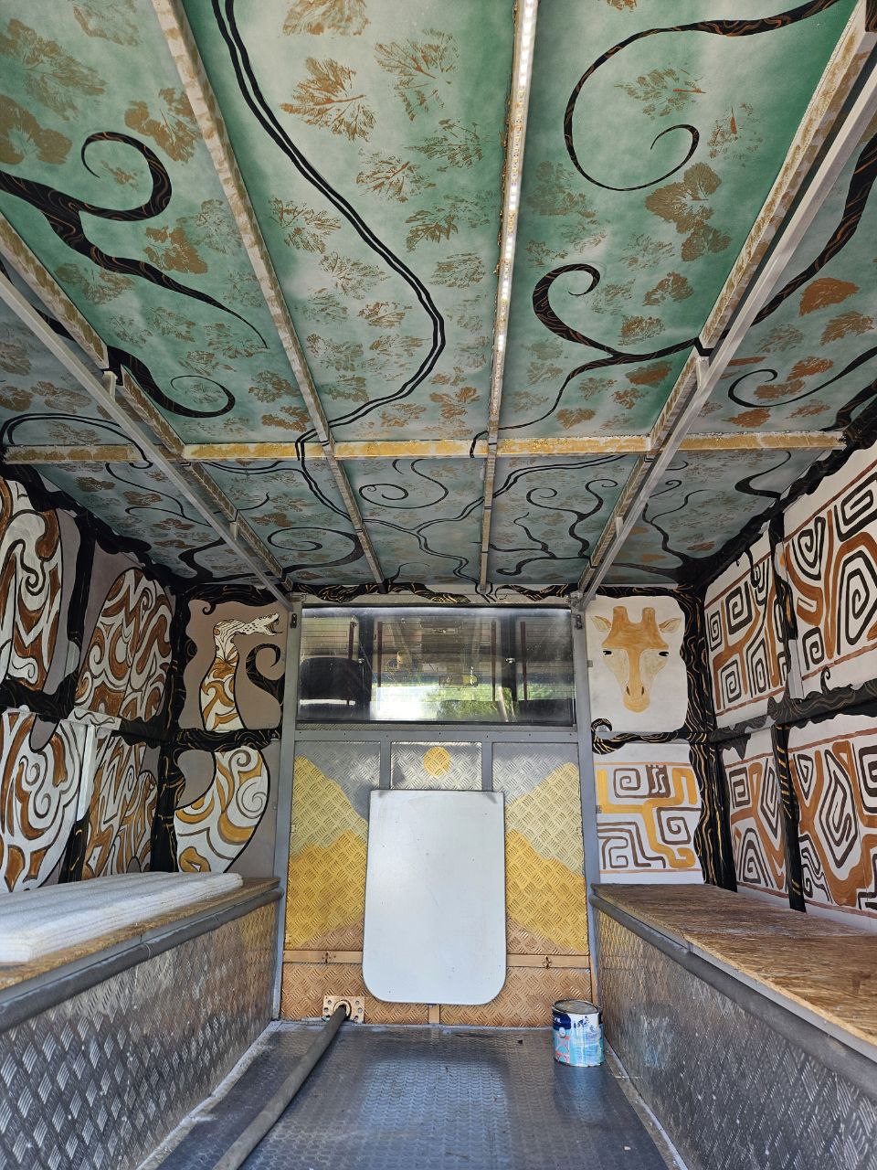 Мой рисунок: роспись фургона