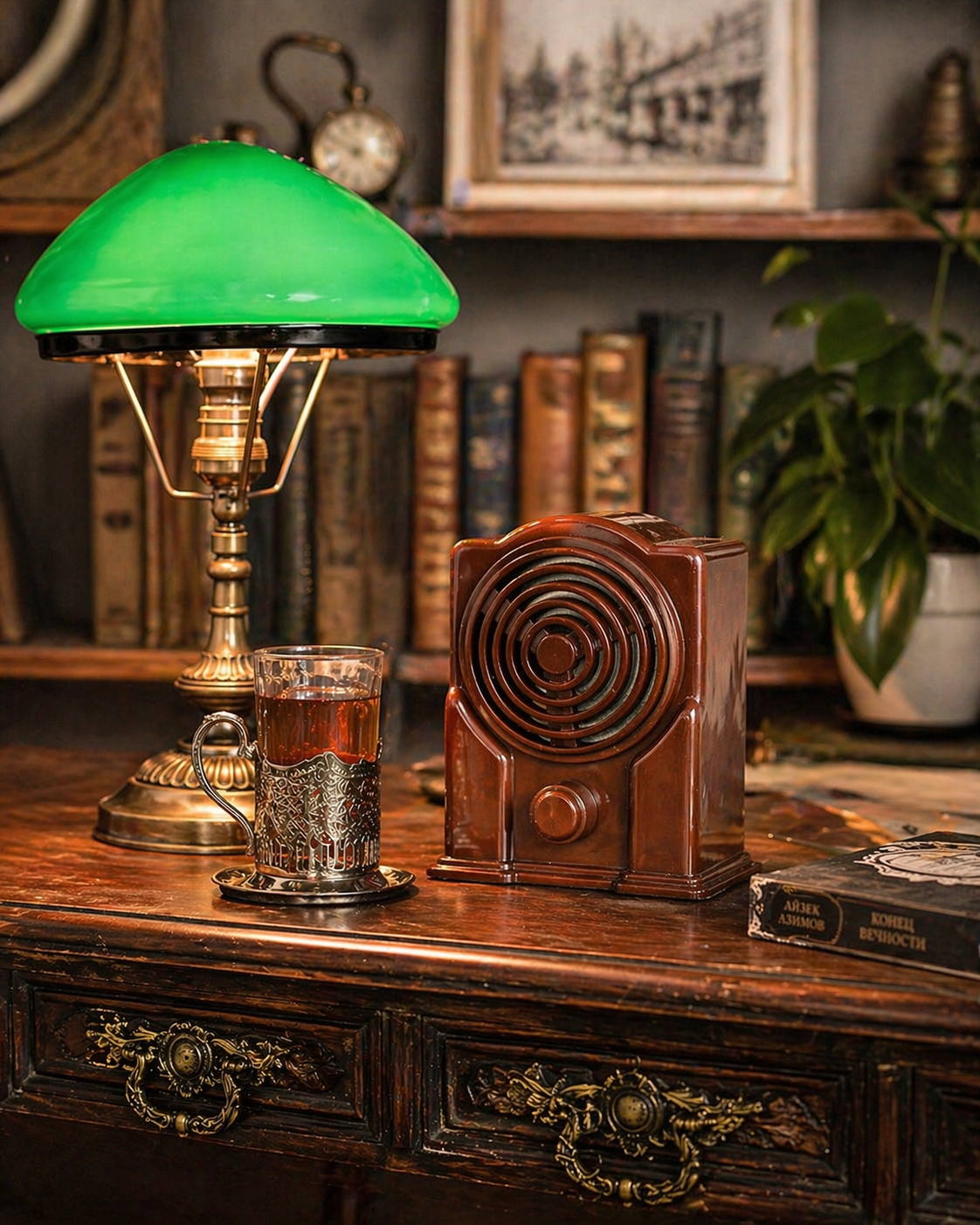 Арт-деко радио 50-х, которое читает мне книги и не просит подписку: как я собрал проигрыватель