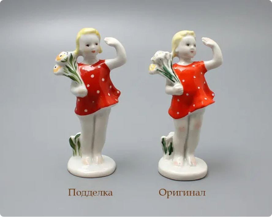 Как я отличаю оригинальный фарфор от подделки