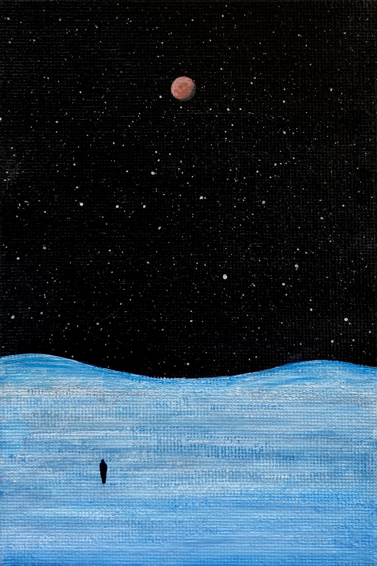 Мой рисунок: космическая прогулка